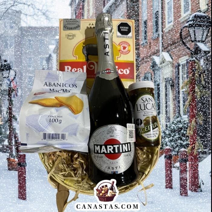 CANASTA ARCON NAVIDEÑO